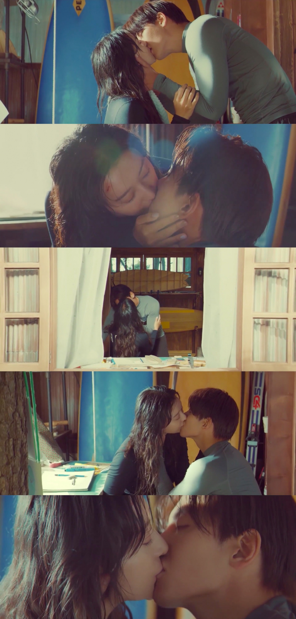 《愛在大都會》池昌旭、金智媛吻戲