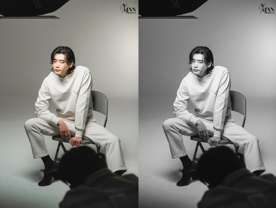 李鍾碩Esquire Korea花絮照