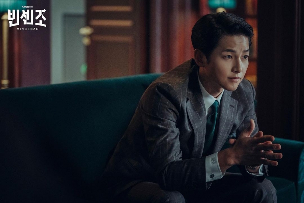 宋仲基、全汝彬、玉澤演tvN《Vincenzo》個人劇照