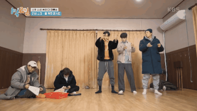 金宣虎、延政勳《兩天一夜》扭腰擺臀大跳女團舞