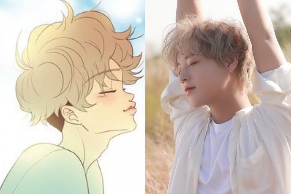 《從遠處看是蔚藍的春天》朴志訓還原度超高