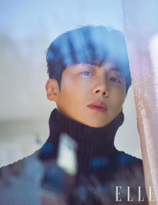 金宣虎ELLE KOREA拍攝KENZO香水