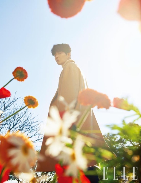 金宣虎ELLE KOREA拍攝KENZO香水