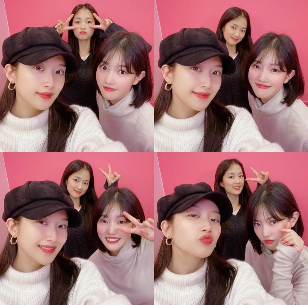 文佳煐、金惠奫是96line至親