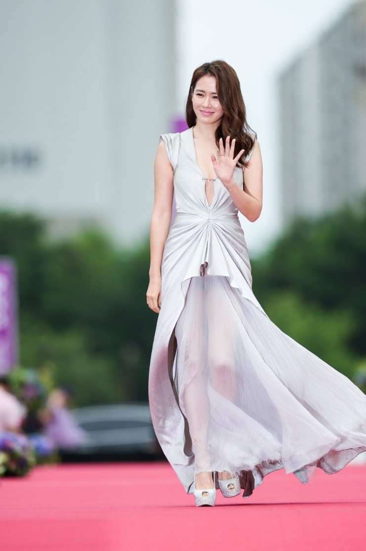 玄彬與孫藝珍2014年出席電影節