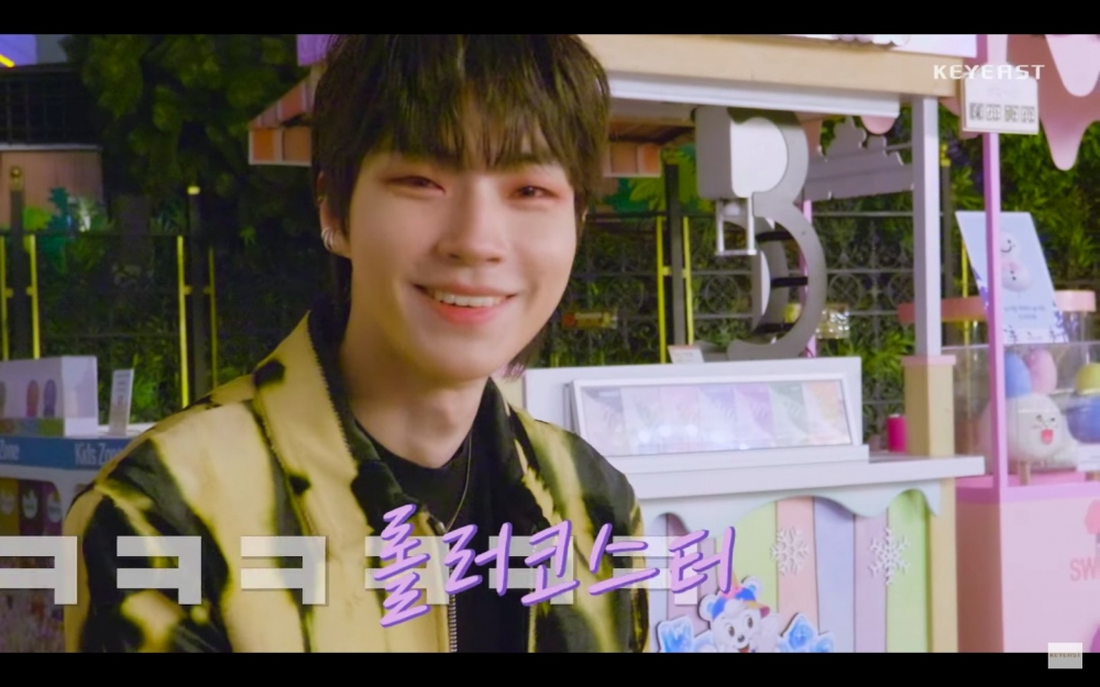 黃寅燁最喜歡的遊樂設施是旋轉木馬