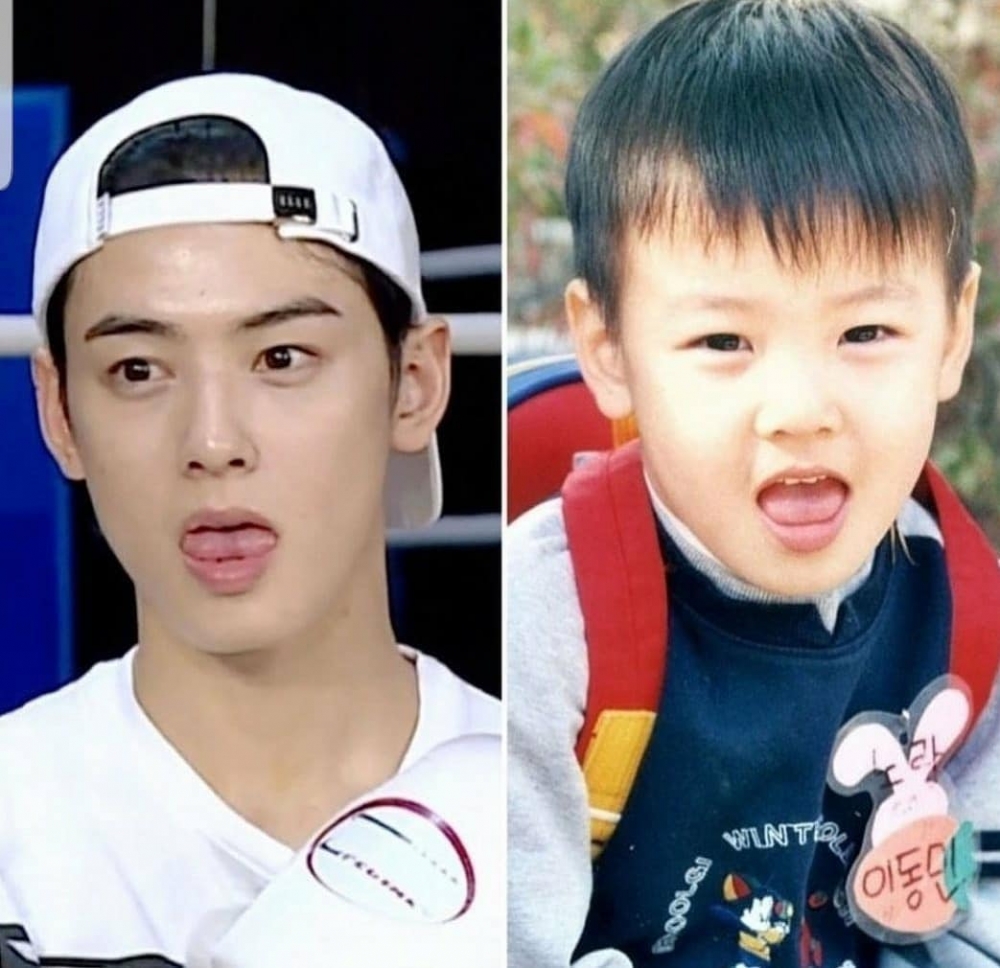 《女神降臨》車銀優、黃寅樺兒時照