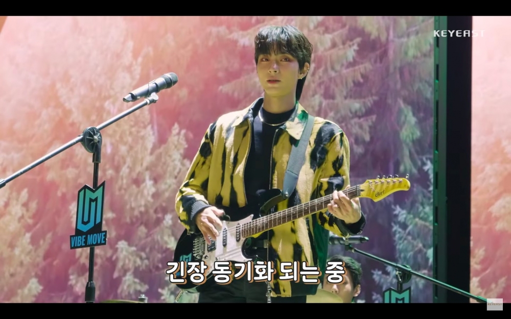 黃寅燁拍攝出道舞台超緊張