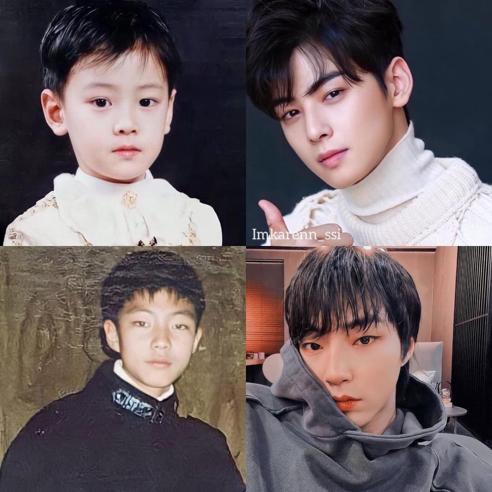 《女神降臨》車銀優、黃寅樺兒時照