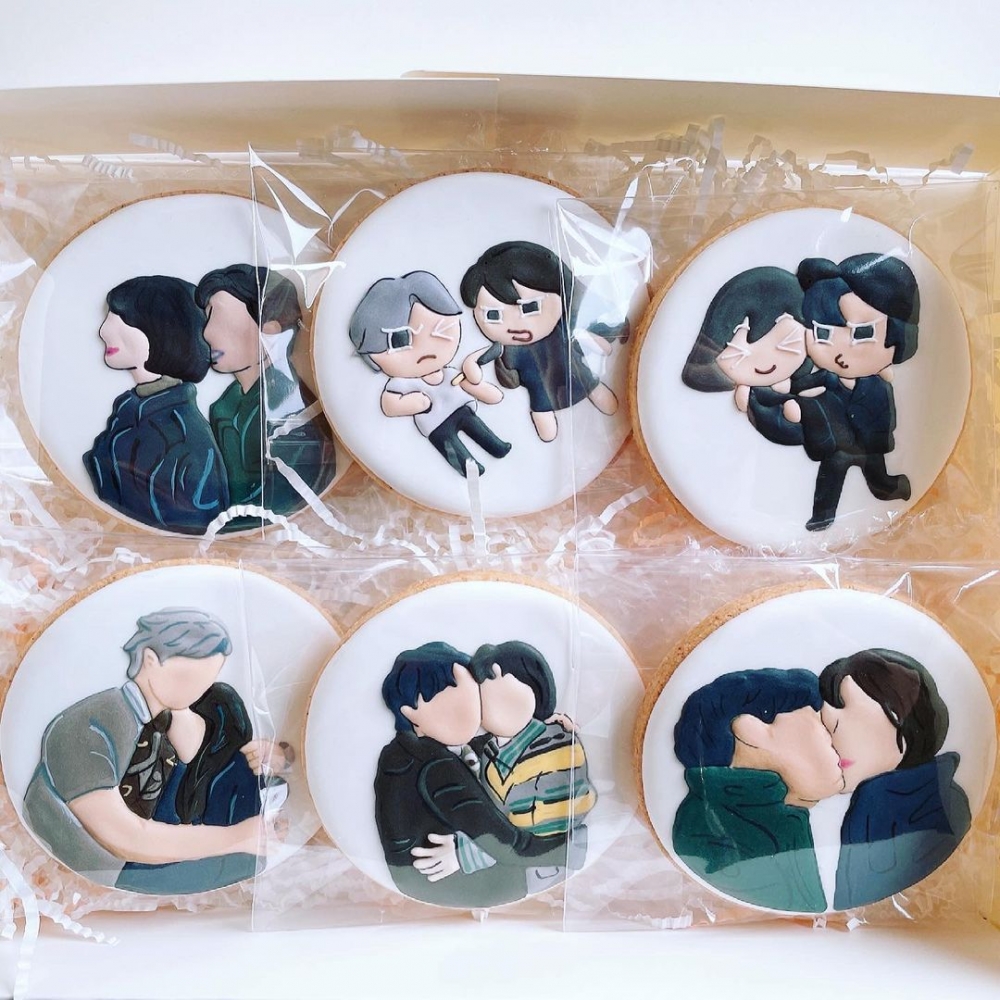 「蓮根拔起CP」粉絲應援