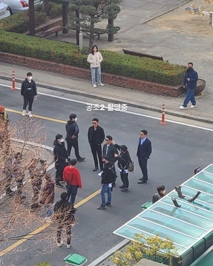 玄彬電影《機密同盟2/共助2》路透