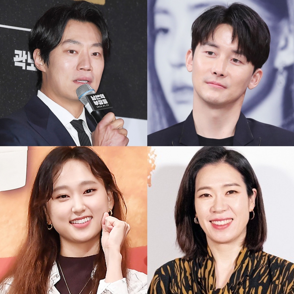 李熙俊、金準韓、柳慧英、廉惠蘭