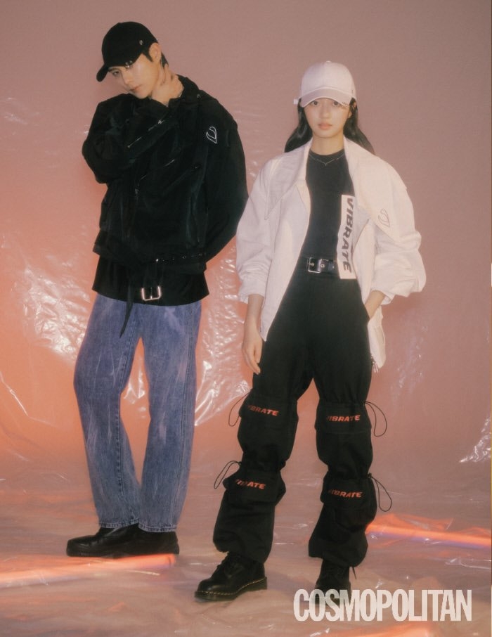 金永大與金賢秀拍攝情侶畫報