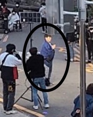 金秀賢新劇《那天晚上》路透