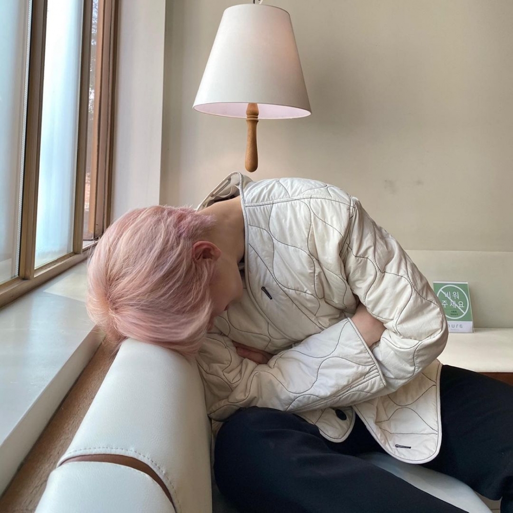 車銀優 櫻花粉新髮色