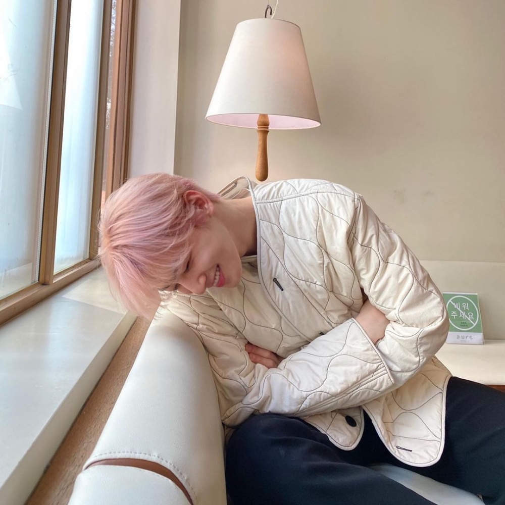 車銀優 櫻花粉新髮色