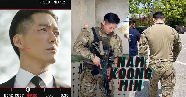 南宮珉拍新劇《黑色太陽》被封「劇透王」超狂軍裝爆肌、特工造型不藏私帥度爆表