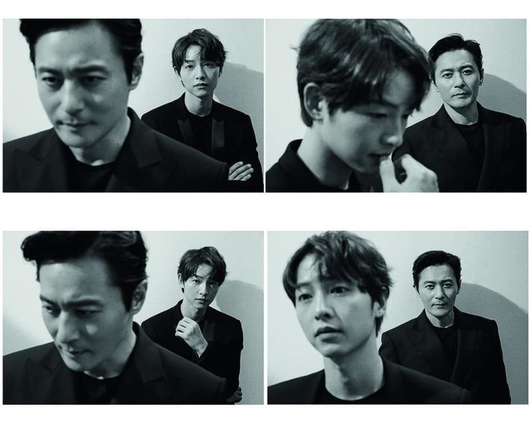 張東健和宋仲基的Bromance畫報