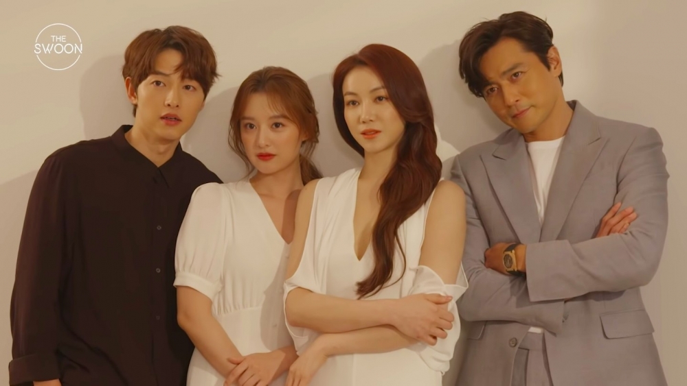 宋仲基、金智媛、張東健、金玉彬拍攝時尚畫報