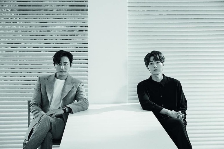 張東健和宋仲基的Bromance畫報