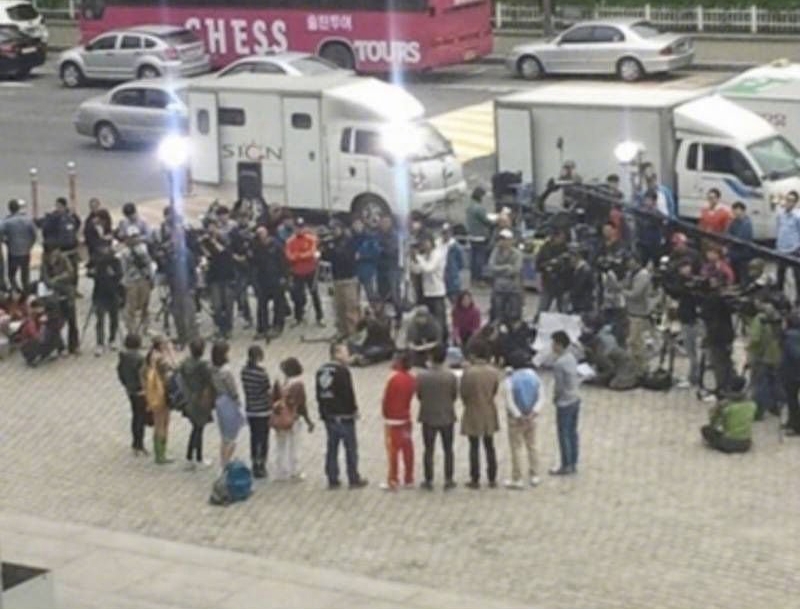 韓國綜藝實際拍攝場景