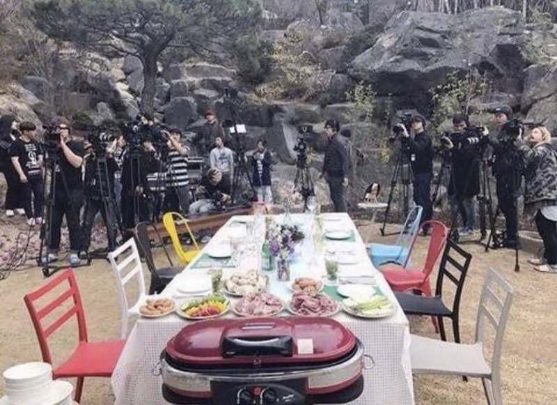 韓國綜藝實際拍攝場景