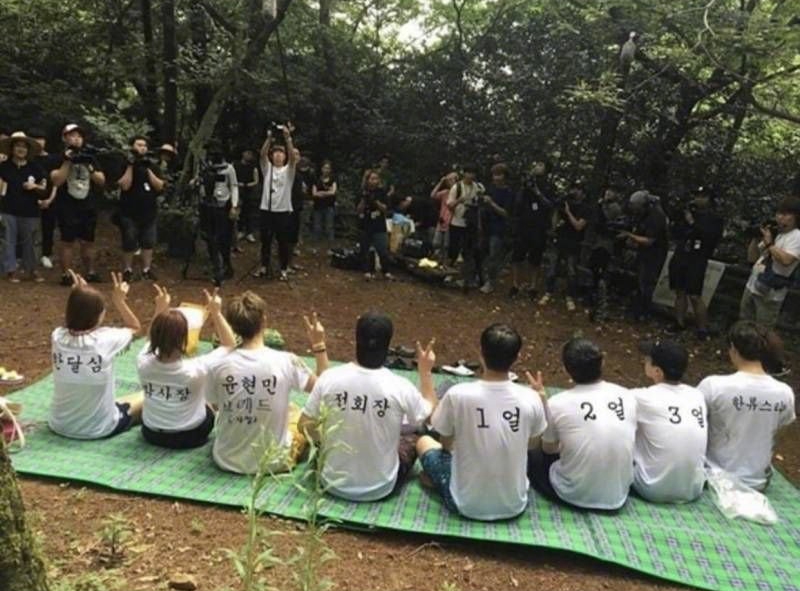 韓國綜藝實際拍攝場景