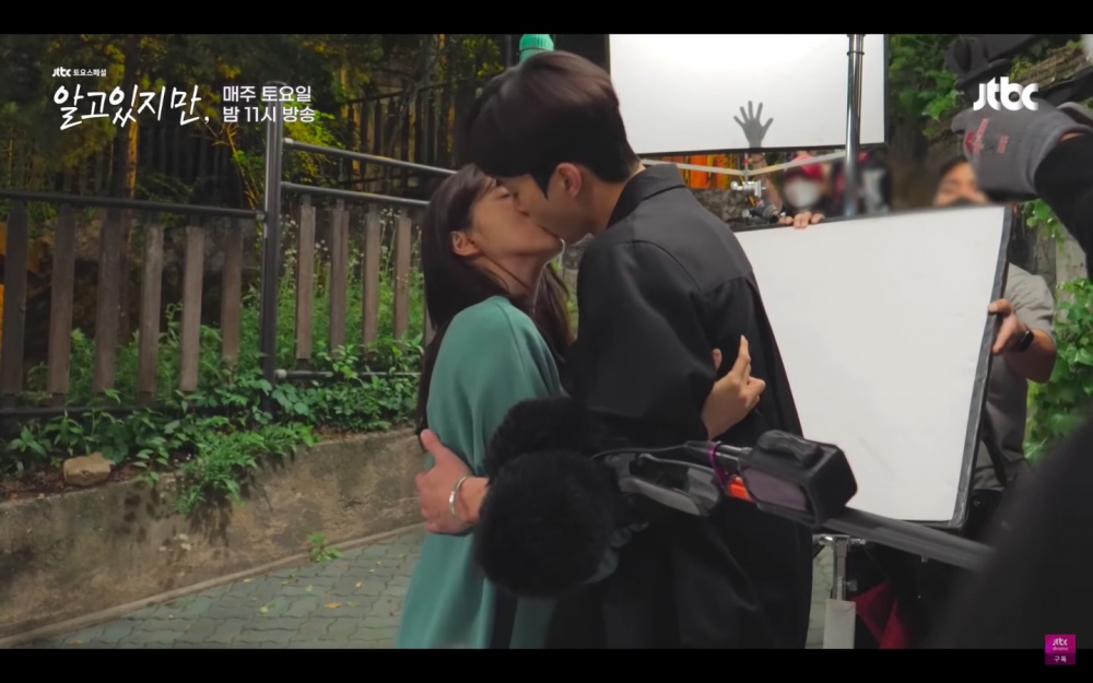 《無法抗拒的他》吻戲花絮