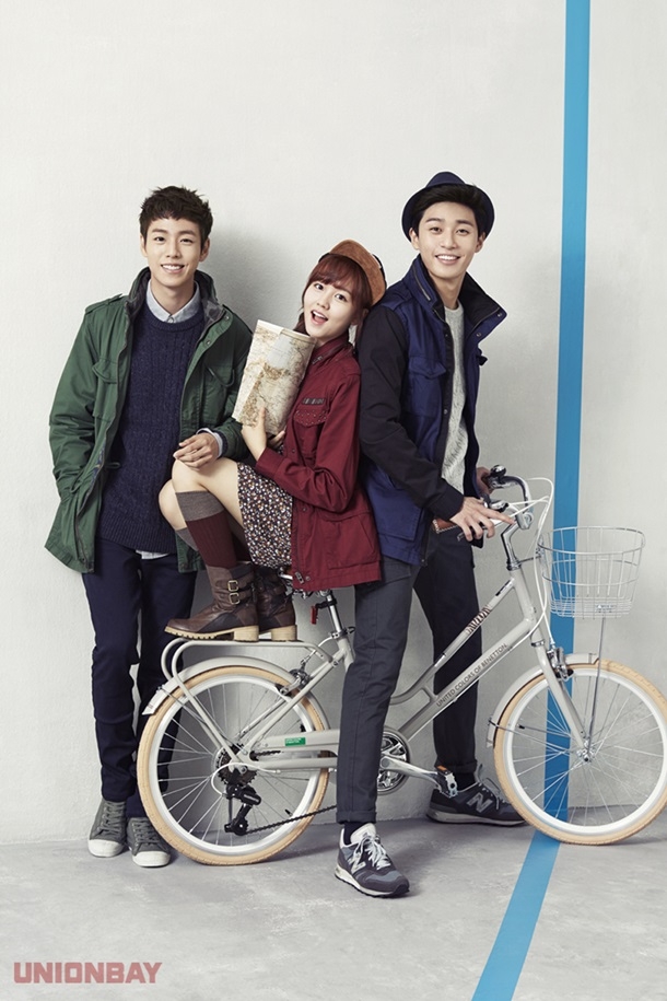 朴敘俊、金所炫、李玹雨 服裝品牌畫報