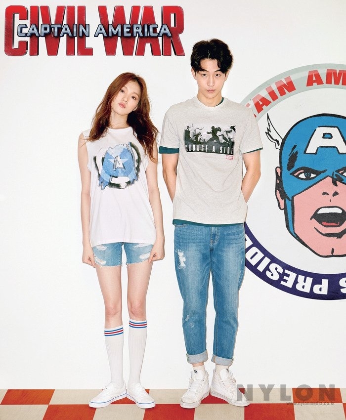 李聖經與南柱赫作為模特搭檔合作多次