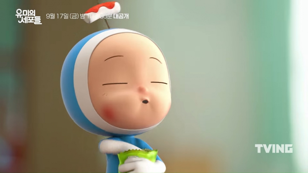 tvN新劇《柔美的細胞小將》嘴饞細胞超Q