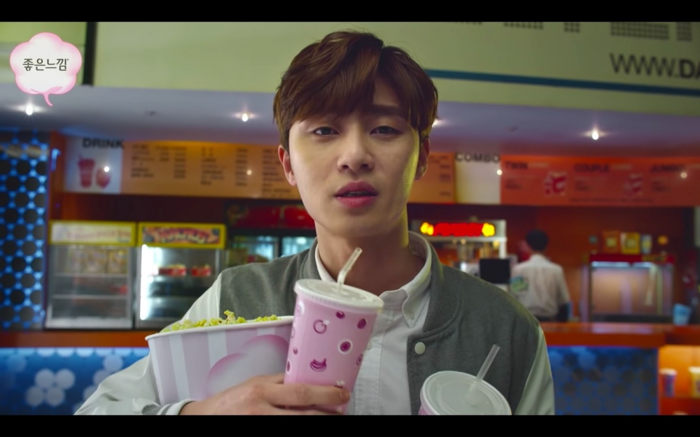 朴敘俊「女友視角」衛生棉廣告電影約會01