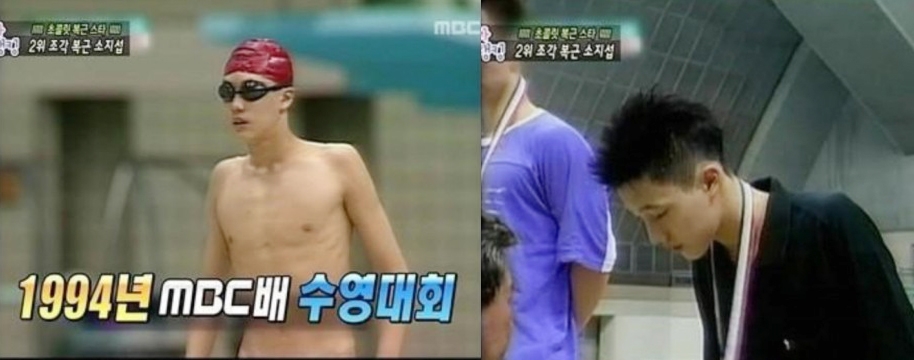 蘇志燮曾是游泳選手