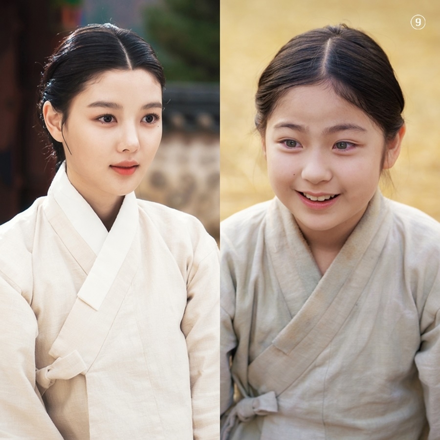 李南景飾演女主角「紅天機」童年時期