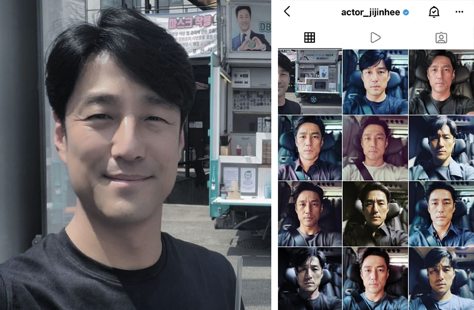 池珍熙 引起話題的面癱照