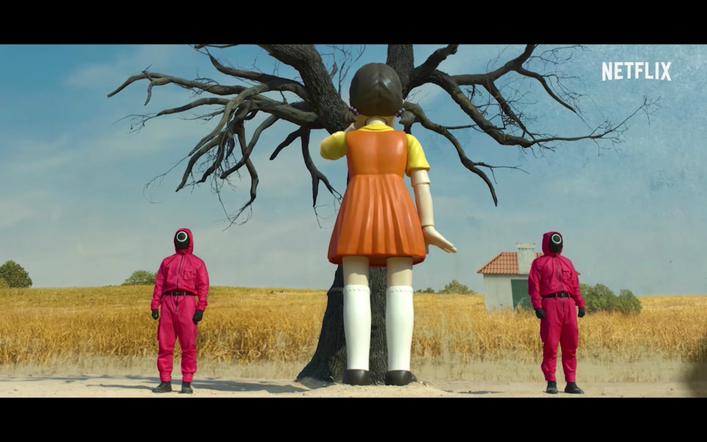 《魷魚遊戲》第一關是「123木頭人」