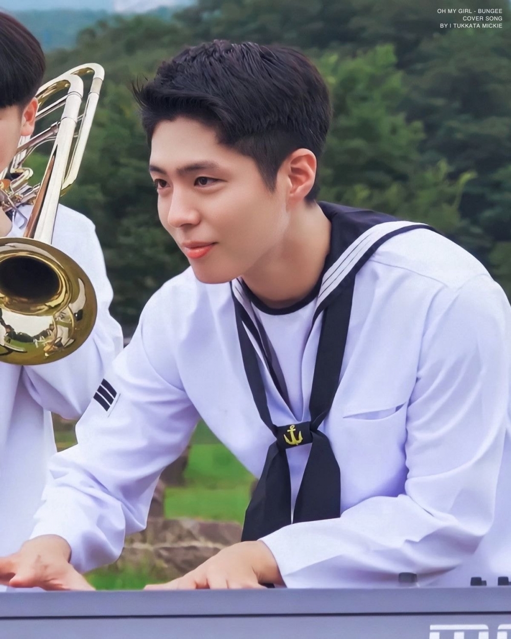 朴寶劍出演海軍線上演唱會表演現場10