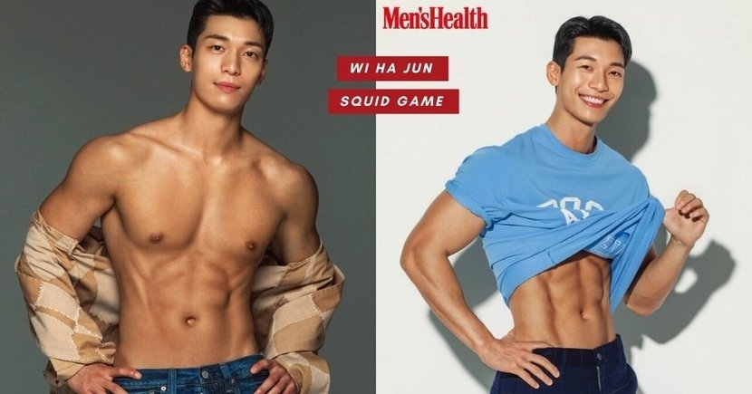 Netflix《魷魚遊戲》魏河俊「巧克力腹肌」畫報公開!陽光笑容+爆肌身材太反差啦~