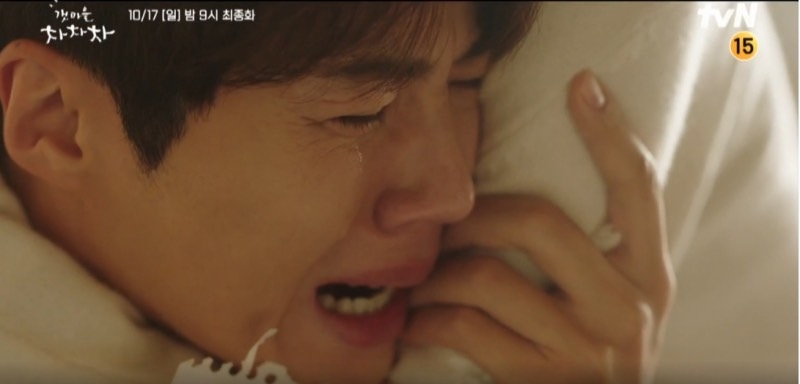 斗植看完後整個大爆哭，完全就和螢幕前的小編一樣啊..