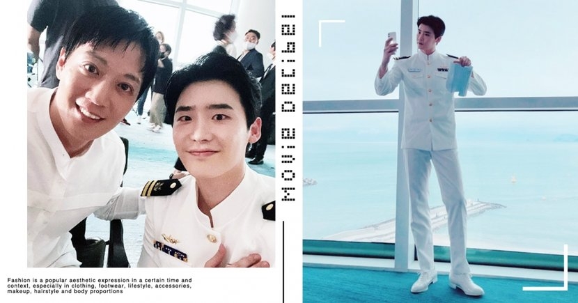 李鍾碩自爆電影《分貝》路透！和金來沅超過「180大長腿」海軍裝❤全網秒成制服控