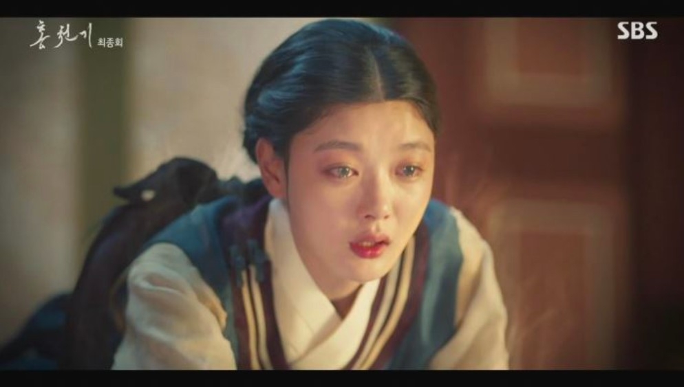 魔王從紅天機身上奪回雙眼力量增強，失明的紅天機在畫妖幫助下，藉由逝世父親的雙手終於完成了畫作。