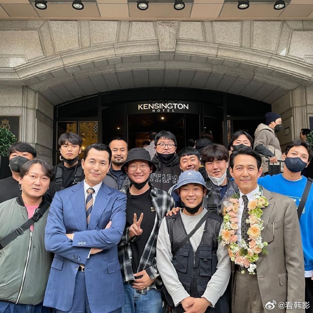 《Hunt》殺青合照