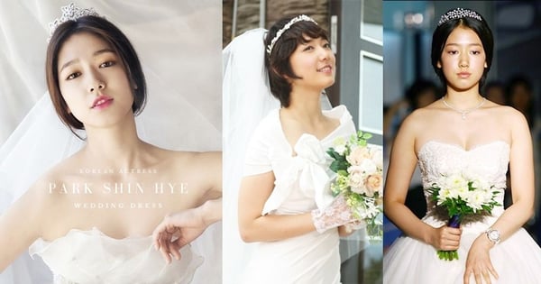 明年1月結婚!朴信惠超美「婚紗造型」回顧♥ 來提前預習「準新娘」的美貌吧~