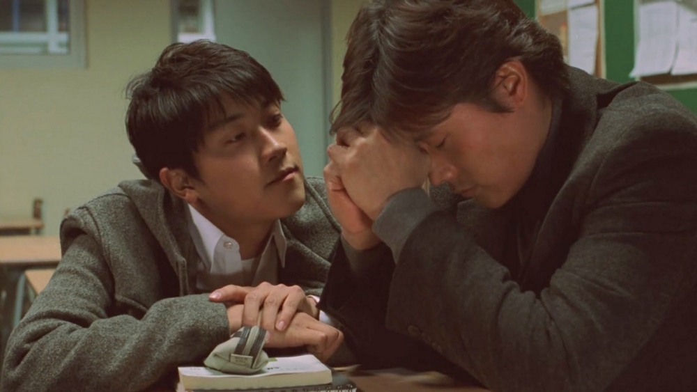 男主角在學生身上看見昔日愛人的影子