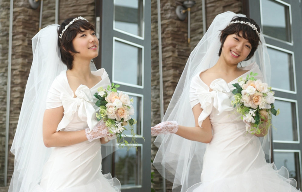 朴信惠《原來是美男》婚紗造型