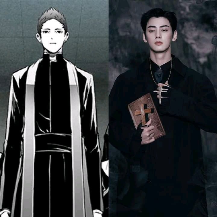 車銀優飾演驅魔師「姜燦赫(約翰・斯凱爾)」