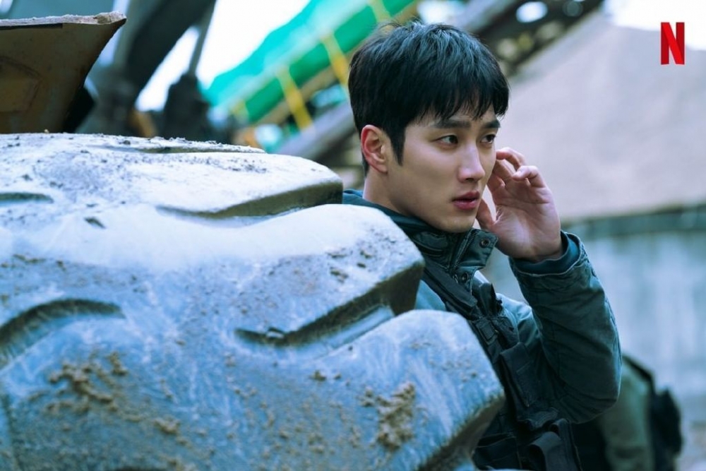 安普賢在Netflix《以吾之名》中飾演緝毒刑警