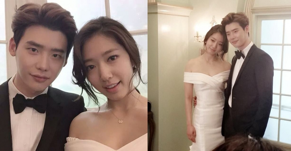 朴信惠與李鍾碩在《皮諾丘》大結局中的婚禮戲