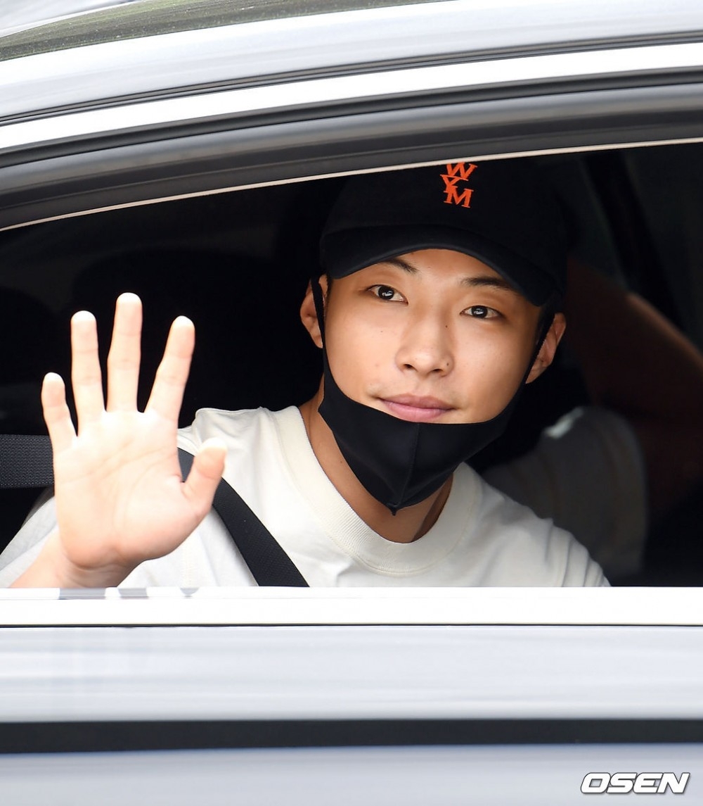 禹棹煥去年7月入伍