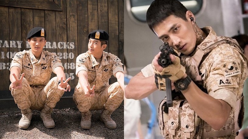 安普賢出演《太陽的後裔》後開始受到關注